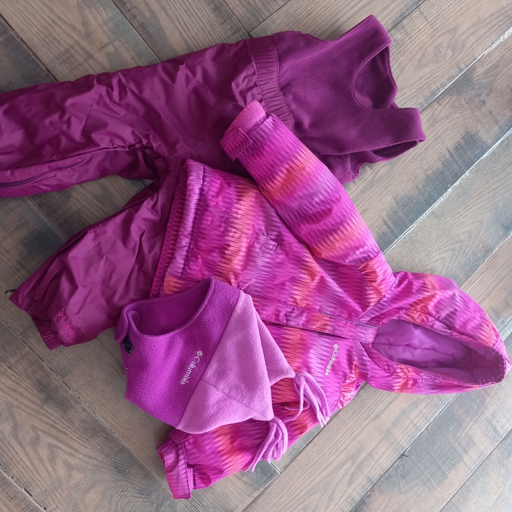 Columbia 2T snow jacket pants hat